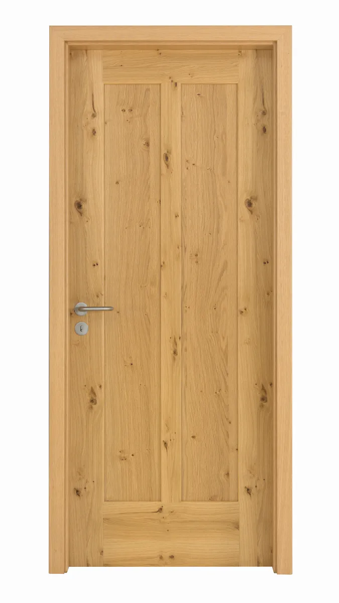 Konold Innentür ALG48 Franken aus astiger Eiche mit natürlicher Holzmaserung